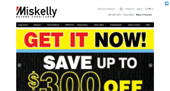 Desktop Screenshot of miskellys.com